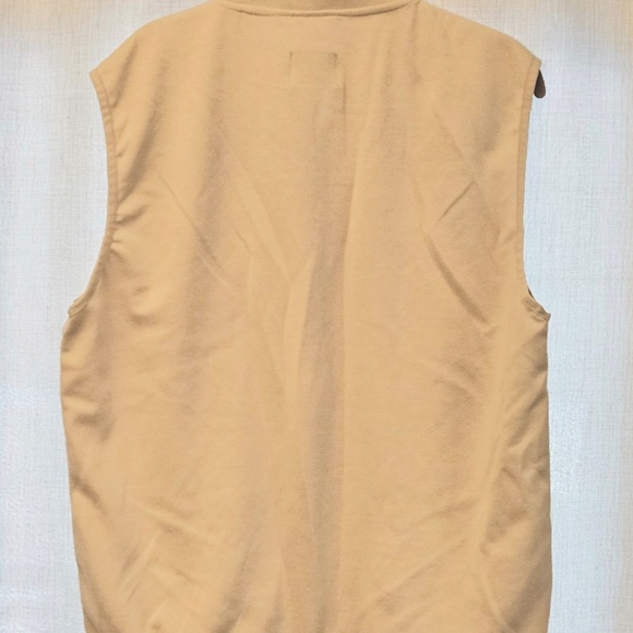 NWT Tahari Unisex Puffer Vest Cement Color Size Large - Picture 2 of 4